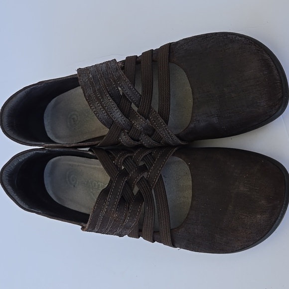 Naot Brown Women Comfortable Slip On Shoes Size 9 - Picture 2 of 7